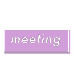 Meeting colour icon